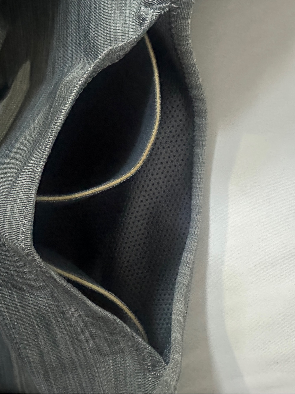 Nike Dri-FIT Medium Support Sports Bra Gray Racerback Padded Women’s S - Picture 4 of 6
